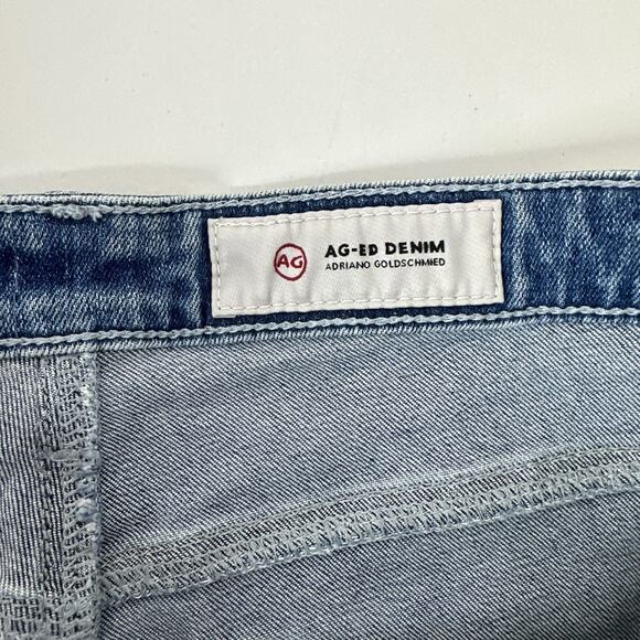 AG Adriano Goldschmied Jeans Womens 32 Blue Legging Ankle Skinny Stretch - Picture 8 of 16